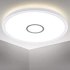 B.K.Licht - LED Deckenlampe mit indirektem Licht,
