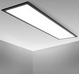B.K.Licht - LED Deckenlampe ultraflach, mit