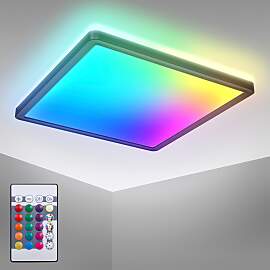 B.K.LICHT LED Deckenleuchte "BK_PL1551 RGBW