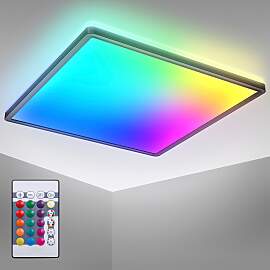 B.K.LICHT LED Deckenleuchte "BK_PL1552 RGBW