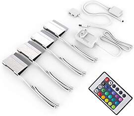 B.K.Licht - LED Glasboden Strip mit Fernbedienung, 