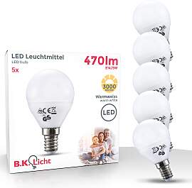 B.K.LICHT LED-Leuchtmittel, Energieeffizienz: F