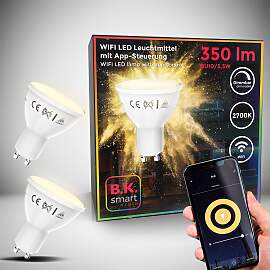 B.K.LICHT LED-Leuchtmittel, Energieeffizienz: G