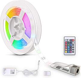 B.K.LICHT LED Stripe, weiß, Lichterketten, LED