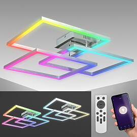 B.K.LICHT Smarte LED-Leuchte "BK_FR1320 WiFi