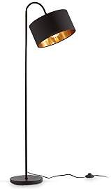 B.K.Licht - Stehlampe Vintage mit Fußtaster,