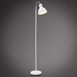 B.K.Licht - Stehlampe Vintage mit Fußtaster,