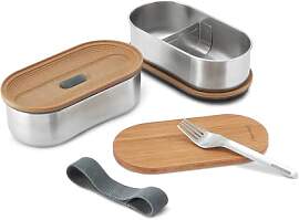 BLACK + BLUM Bento Box Edelstahl mit