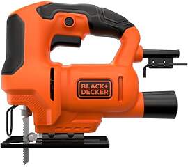 BLACK+DECKER 400W Stichsäge (kompakt und schlank, 