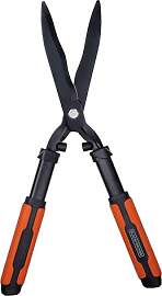 BLACK+DECKER Heckenschere - Gezahnte Stahlklingen