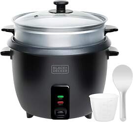 BLACK+DECKER - Reiskocher BXRC1800E + 700W | 1,8 l 