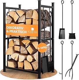 BLACK OAK Kaminholzständer ANTERO -