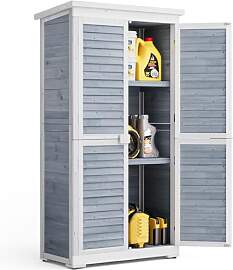 Blishom Gartenschrank Geräteschuppen Holz