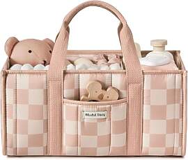 Blissful Diary Wickeltisch-Organizer, Wickelkorb