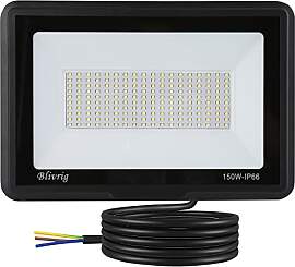 Blivrig 150W LED Strahler Außen Warmweiß 3000K