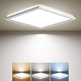 BLNAN LED Deckenleuchte, 18W Deckenlampe Flach