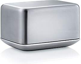 blomus -BASIC- Butterdose Edelstahl matt, 125 g