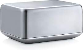 blomus -BASIC Butterdose - Edelstahl matt, Größe 