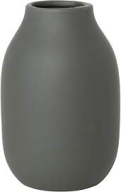 blomus -COLORA- Vase S aus Steingut, Agave Green,