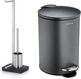 blomus -MENOTO- Stand WC-Garnitur aus mattiertem