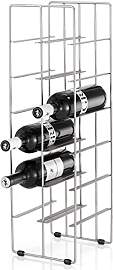 blomus -PILARE- Weinregal aus matt-vernickeltem
