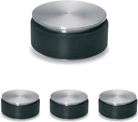 blomus -STOP- Türstopper aus Edelstahl, 1 KG