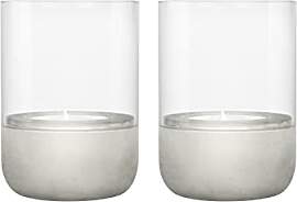 blomus Windlicht Set Calma | 2er Set | Light Gray