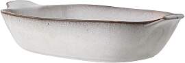 Bloomingville Auflaufform aus Steingut beige,