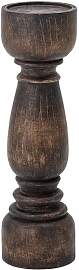 Bloomingville Kerzenhalter aus Mangoholz, braun,