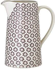 Bloomingville Krug Maya, lila, Keramik, 1750 ml