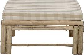 Bloomingville Modul-Hocker aus Bambus beige, mit