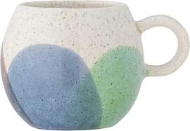 Bloomingville Paula Tasse 275 ml, Steingut, D9 cm, 