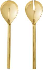 Bloomingville Salatbesteck Gold 2er-Set  von