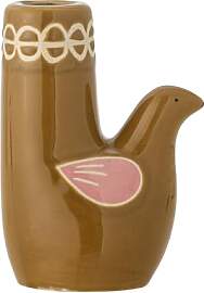 Bloomingville Trudy Kerzenhalter, Braun, Steingut, 