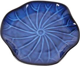 Blue Decorative Bowl 8,3" – Blaue Keramik