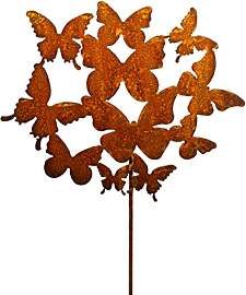 Blümelhuber Schmetterling Gartendeko Rost -