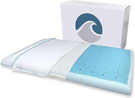 Bluewave Bedding Kissen, schmal, superdünn, mit