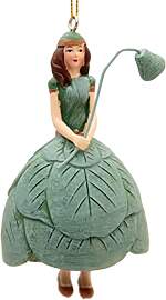 Blumen Mädchen Figur Eukalyptus Deko zum Hängen