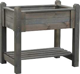 Blumenkasten PROMADINO, grau, B:90cm H:84,5cm