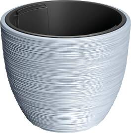 Blumentopf PROSPERPLAST "FURU", grau