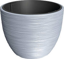 Blumentopf PROSPERPLAST "FURU", grau