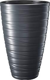 Blumentopf PROSPERPLAST "Maze", grau