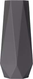 Blumenvase/Dekovase Dunkelgrau Bao M 20 cm für