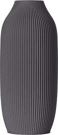 Blumenvase/Dekovase Stella M 22,5 cm Dunkelgrau
