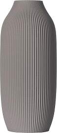 Blumenvase/Dekovase Stella M 22,5 cm Hellgrau für 