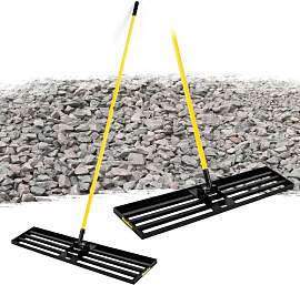 BlumeTrec Rasen-Nivellierungsrechen, 2,13m, 114x