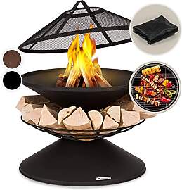 Blumfeldt Feuerschale, Wetterfeste Feuerschale mit 