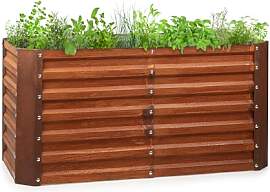 blumfeldt Rust Grow Hochbeet Gartenbeet,