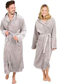 Blumtal Bademantel Damen & Herren S - OEKO-TEX 