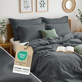 Blumtal Bettwäsche 155x220cm Sommer 2teilig mit
